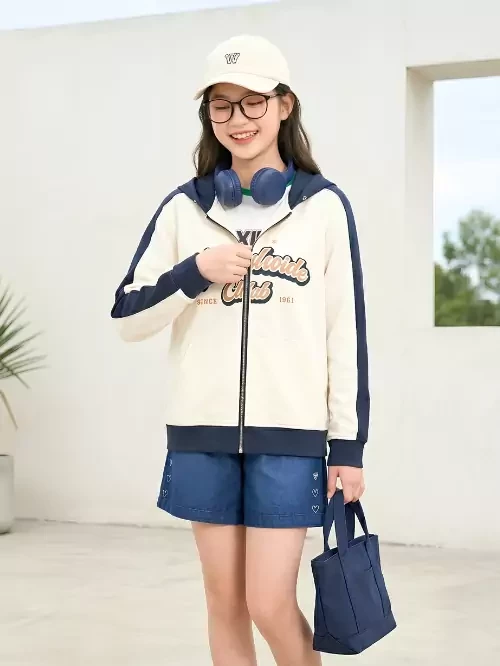 Áo khoác unisex phối tay màu TAX007-6