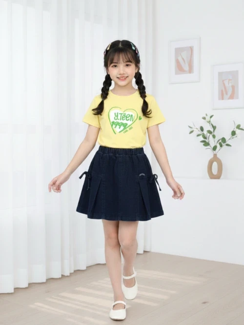 Áo thun form babytee cổ tròn YTEEN EAX063-2