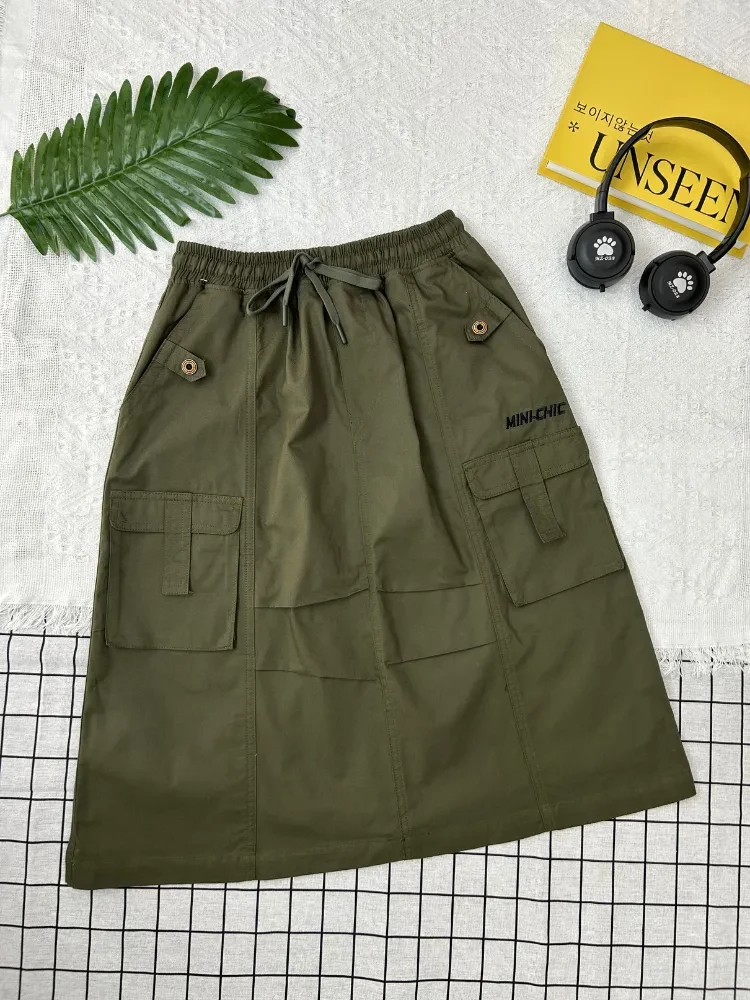 Váy kaki form chữ A cho bé gái YTEEN EVX029-5