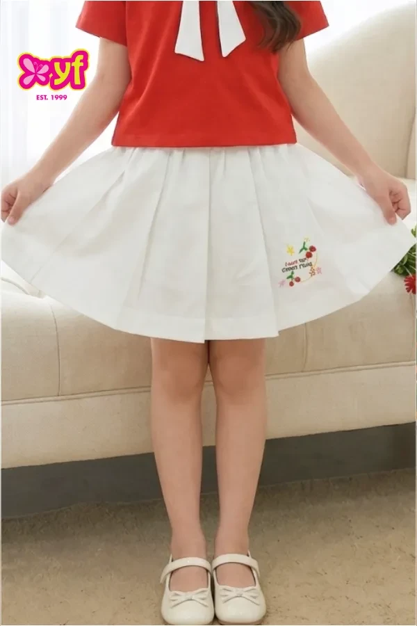 Chân váy xếp ly trang trí YVX014-6