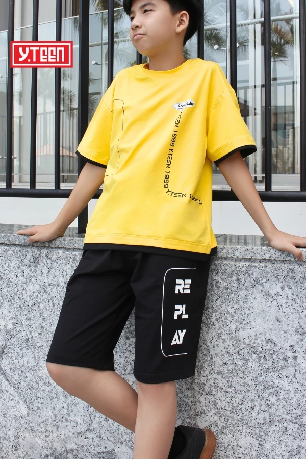 Quần short thun bé trai YTEEN EQY022-5