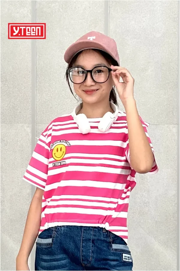 Áo thun sọc nhiều màu cho bé hiệu YTEEN (giao màu ngẫu nhiên)
