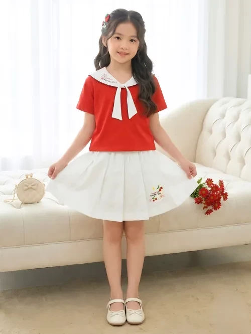 Chân váy xếp ly trang trí YVX014-6