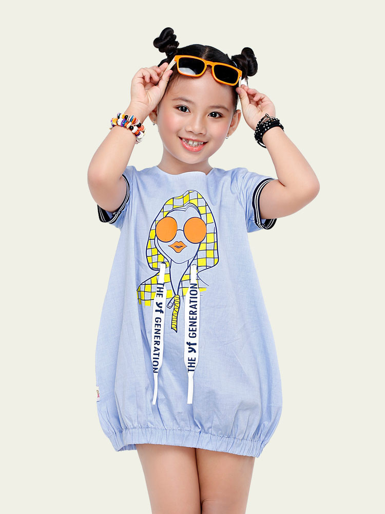 Đầm trang trí cô gái Sporty Chic