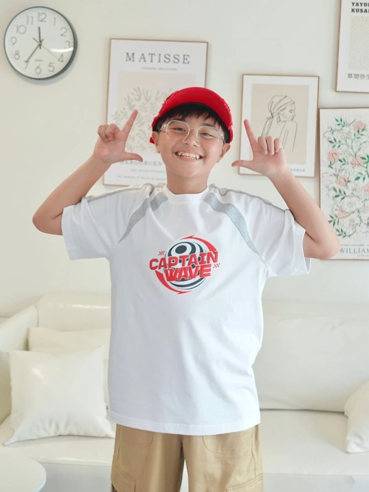 Áo thun ngắn tay bé trai YTEEN EAY020-5