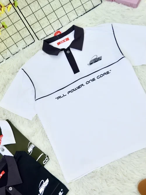 Áo thun polo bé trai EAY035-5