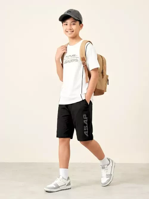 Quần thun nam màu đen EQY015-6